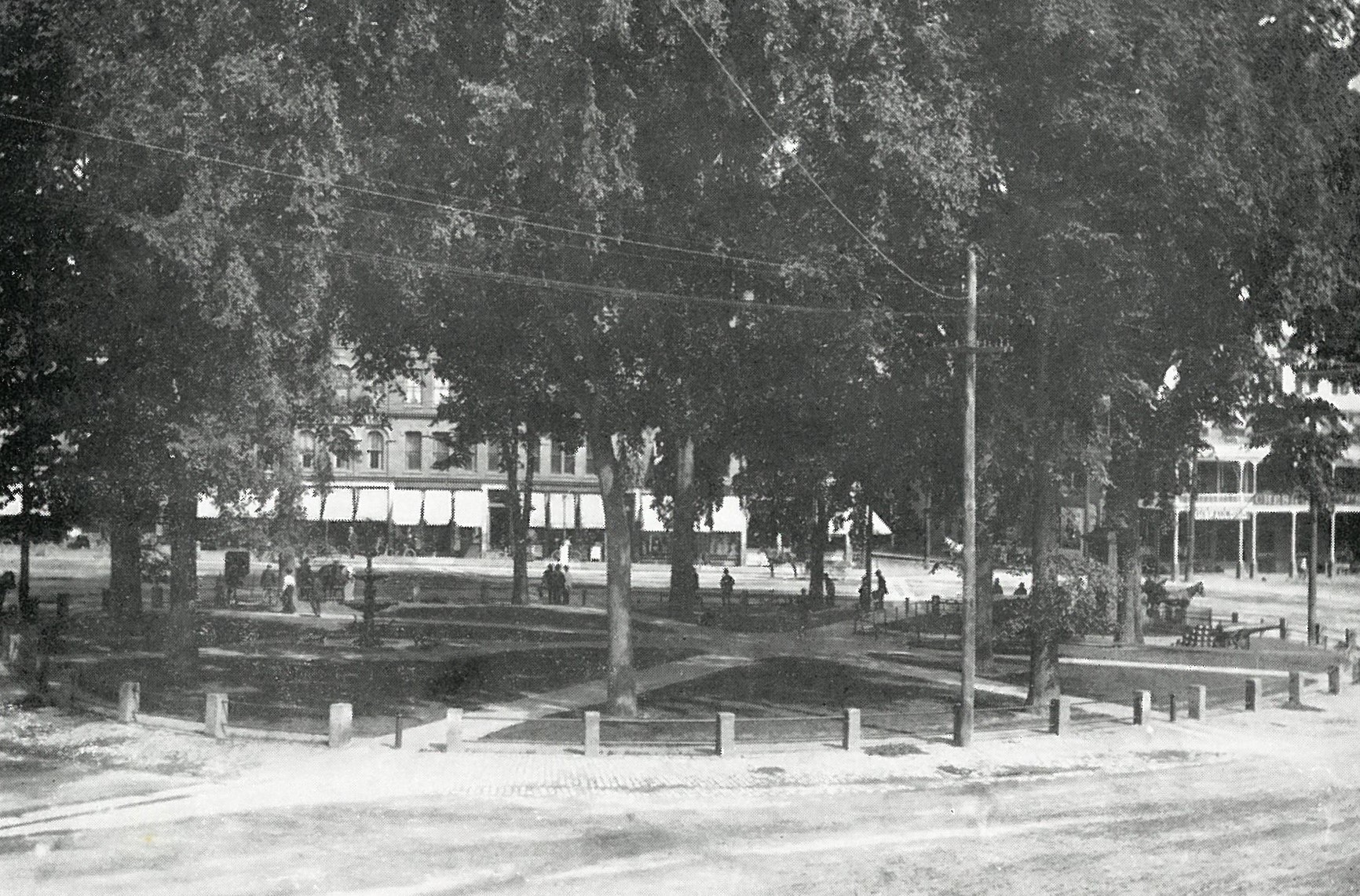 Keene in the mid 1900s