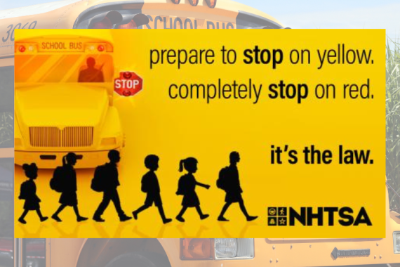 School Bus Safety Graphic