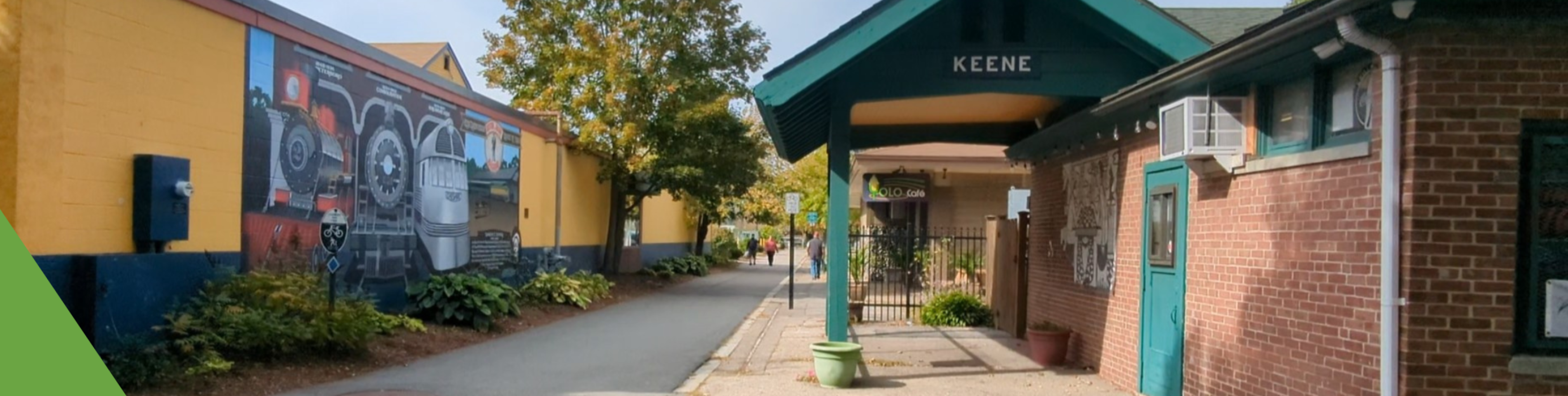 Downtown Keene Depot and Trail Photo Banner
