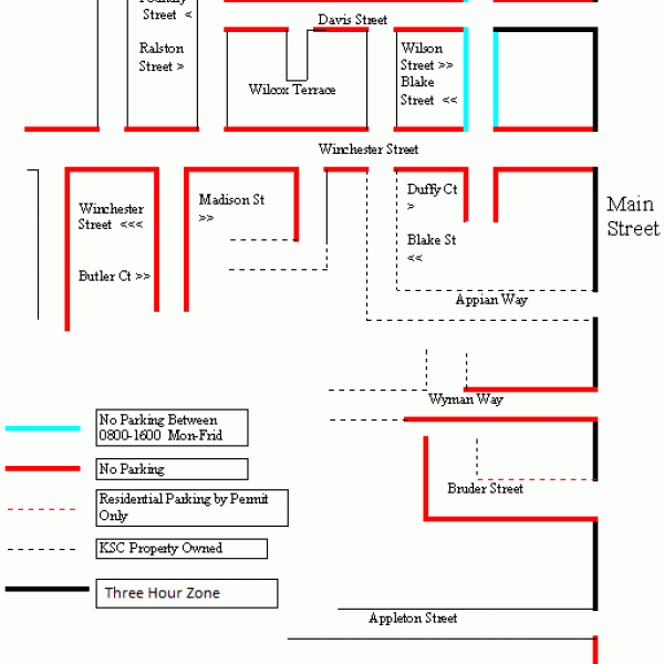 KSC Parking Map