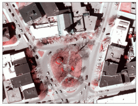 Central Square Near Infrared Imagery