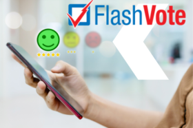 FlashVote Image with Smartphone