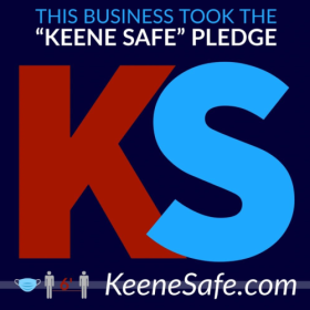 KeeneSafe Pledge Badge Image