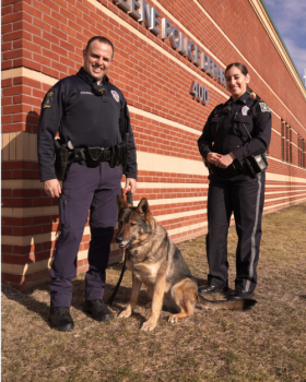 KPD K9 With Officers Photo