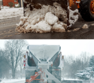 image of plowing snow