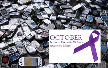Cell Phones For Domestic Violence Awareness Month
