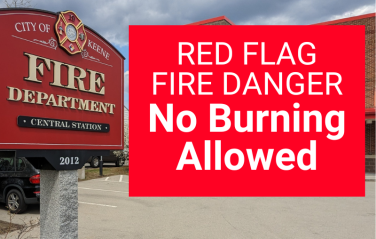 KFD Red Flag Fire Danger Image