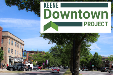 Downtown Keene in summer