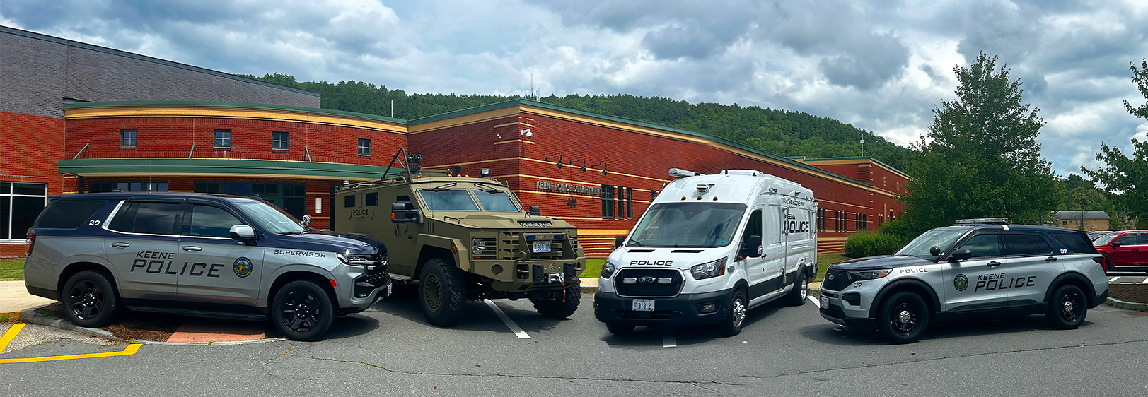 Keene Police Department Vehicles